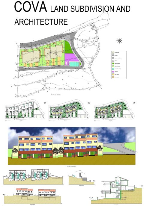 Townhouses, Cova, Santa Cruz