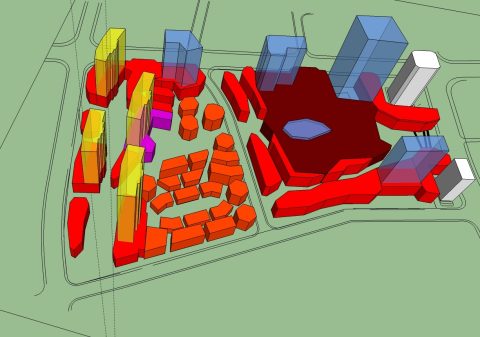 DJ 35 Zhen Jiang Urban Renewal, Jiangsu province – Site view Corrected Scales