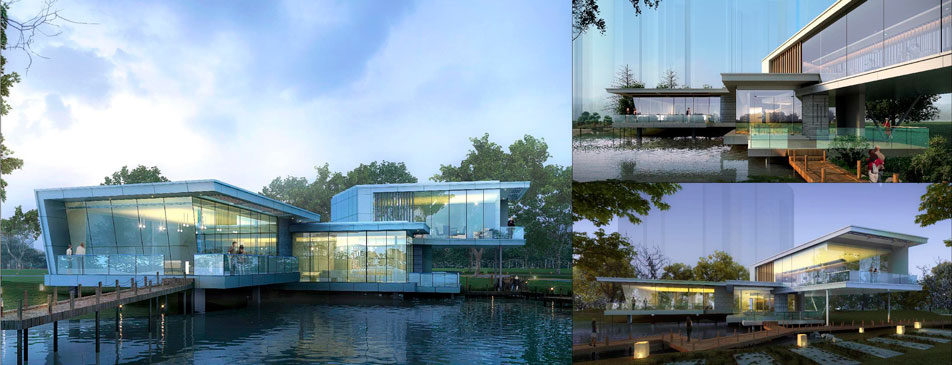Composite tea house
